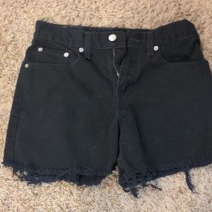 Size 4 Levi's cutoff shorts